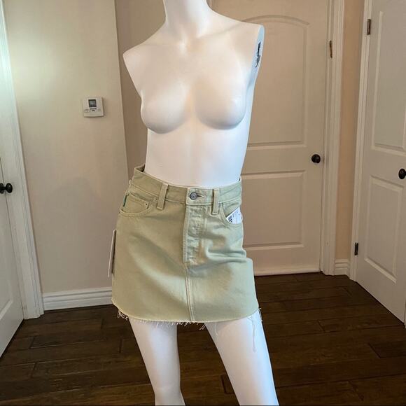 NWT THE COREY HIGH WAIST MINI SKIRT size 25 - Picture 3 of 5
